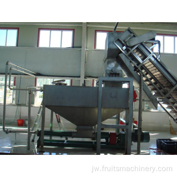 Crusher buah industri industri sing efisien kanggo sayur-sayuran